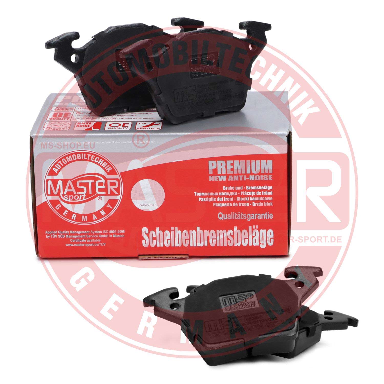 Placute frana MASTERSPORT GERMANY 13046039852N-SET-MS